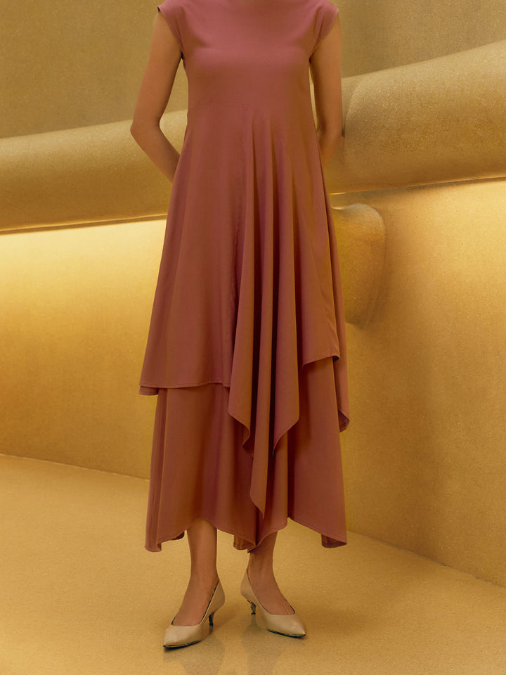 Rosewater Asymetric Tunic