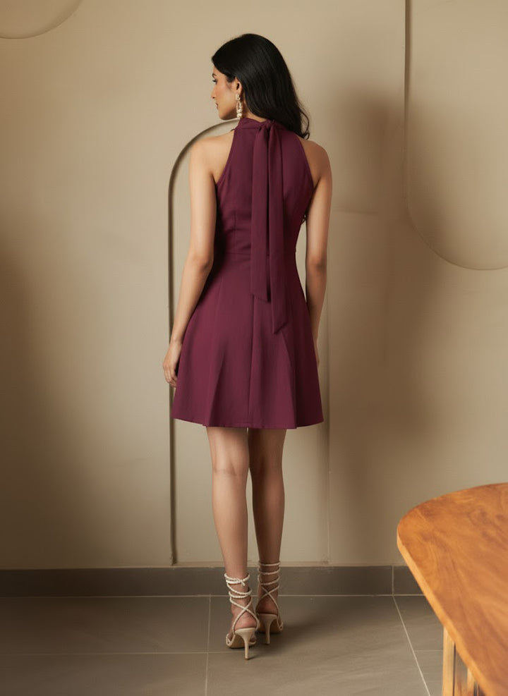 Party Style Short Dress For Girl