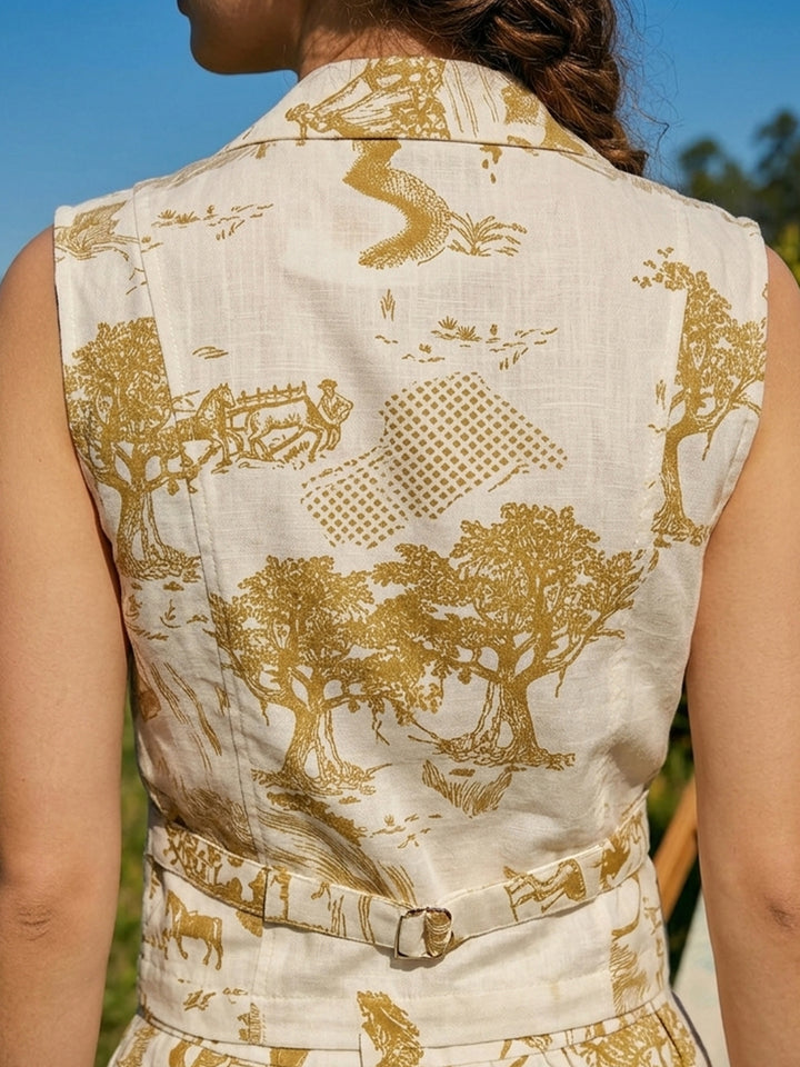 Trendy summer waistcoat