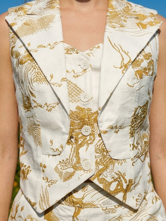 Wildwood cotton waistcoat