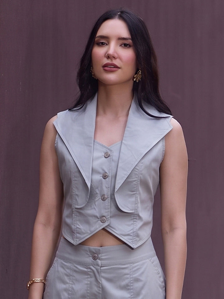 Mineral Cotton Waistcoat