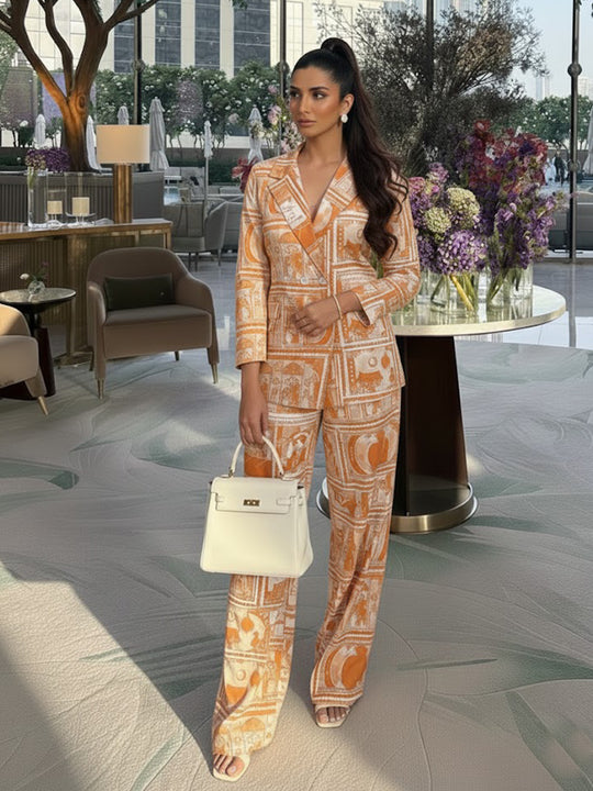 Rajwada Jacket And Pant Co-ord Set