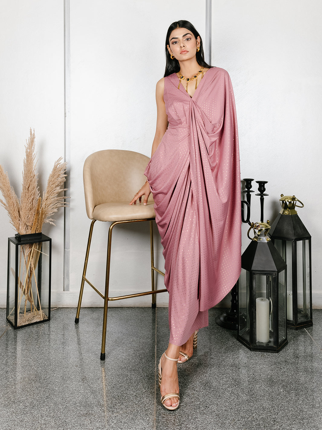 Elysee Drape Gown 1