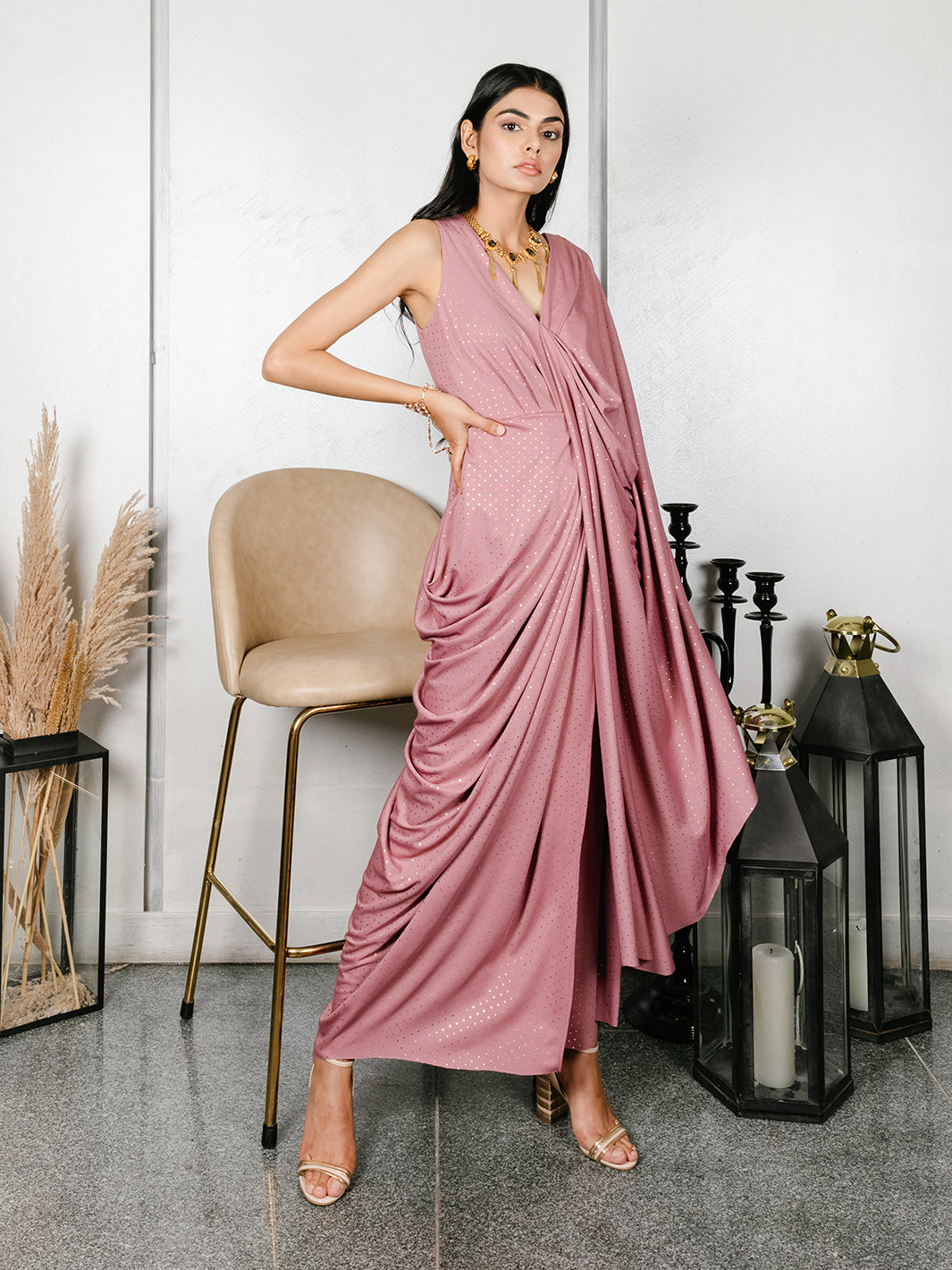 Elysee Drape Gown 2