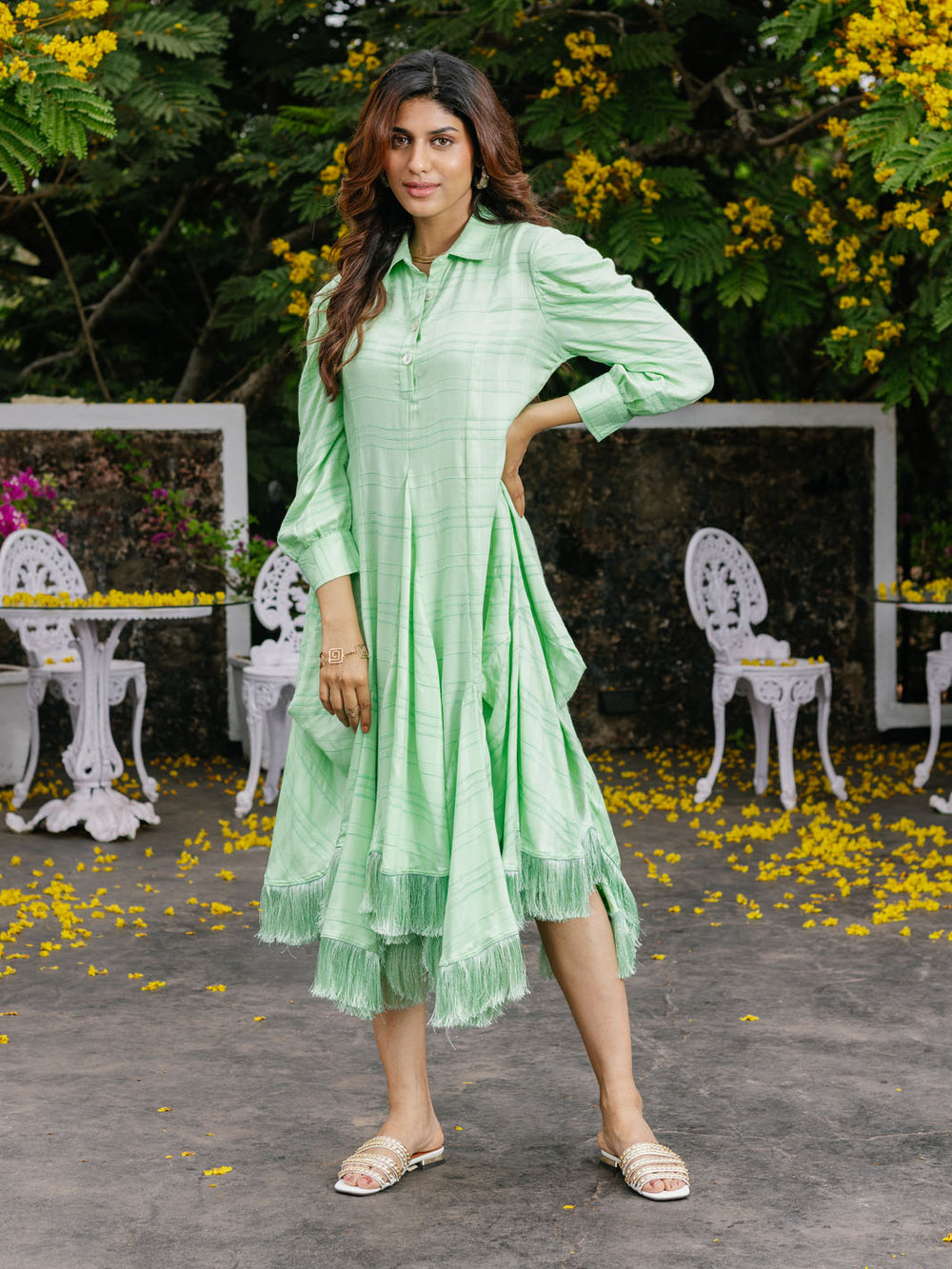 Mandalay Cowl Dress