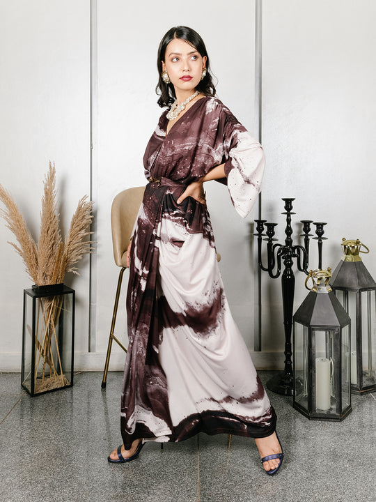 Carrara pleated Gown 3