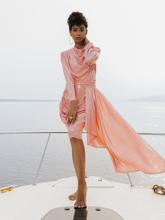 drape dress