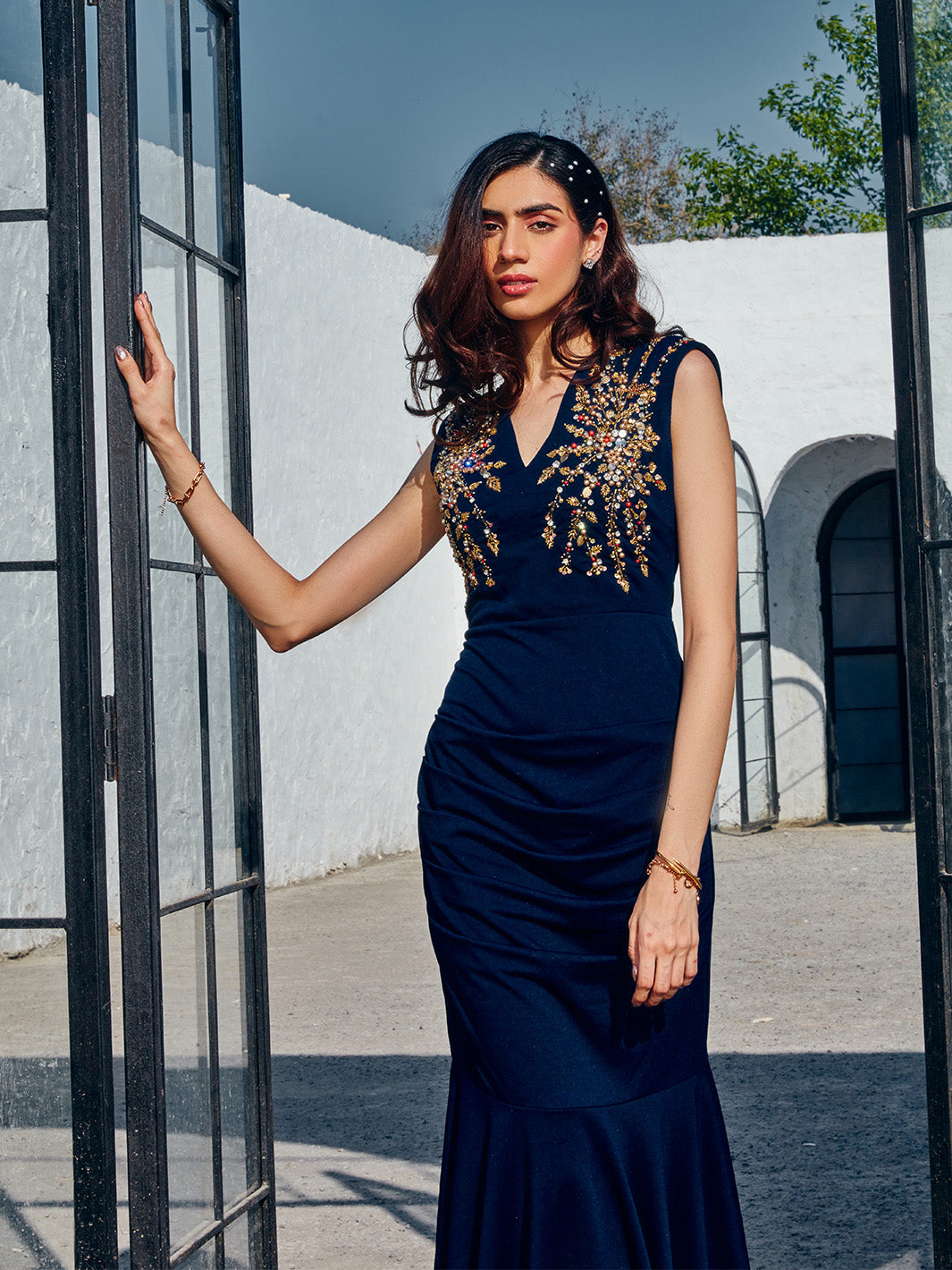 Blue Palais Gown House of Fett Blue Palais Gown House of Fett