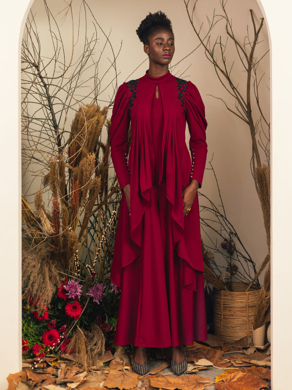 Athena Jumpsuit Gown