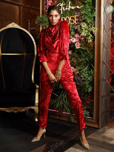 Moulin Rouge Jumpsuit with Chain