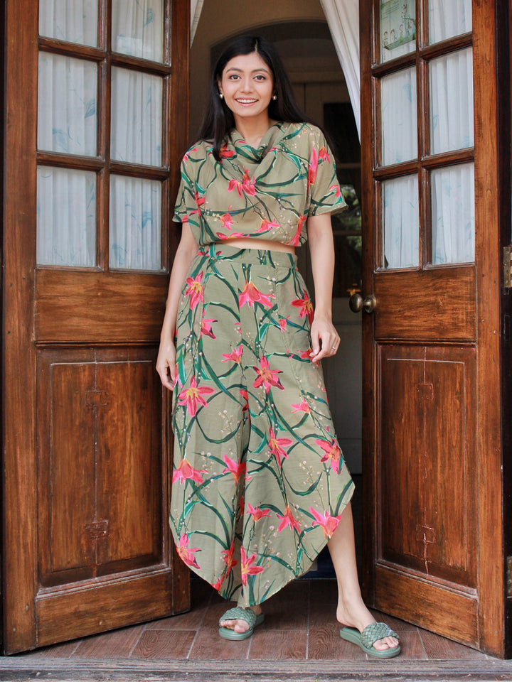 Lilly Cowl Top &amp; Pant Co-ord 3