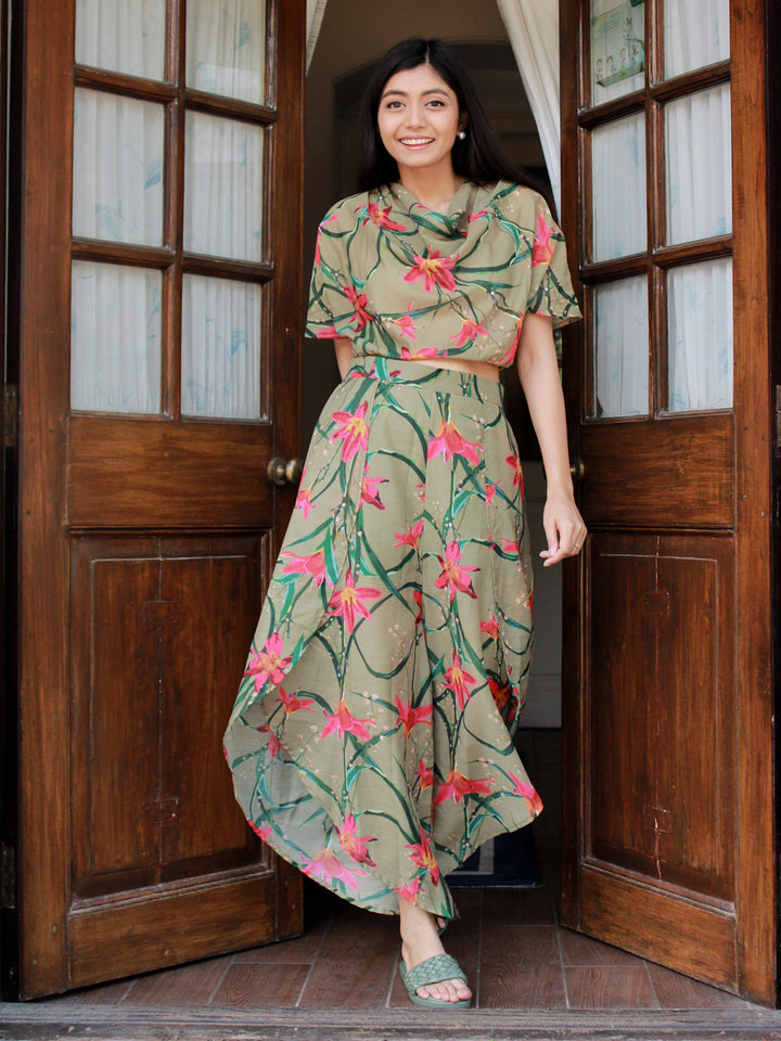 Lilly Cowl Top &amp; Pant Co-ord 6