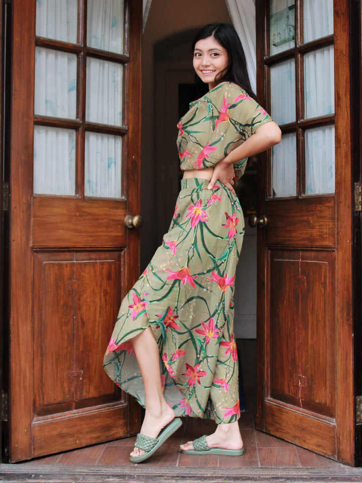 Lilly Cowl Top &amp; Pant Co-ord 2
