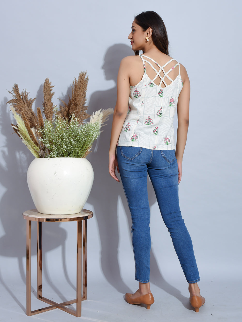Rayon Strappy Top 1
