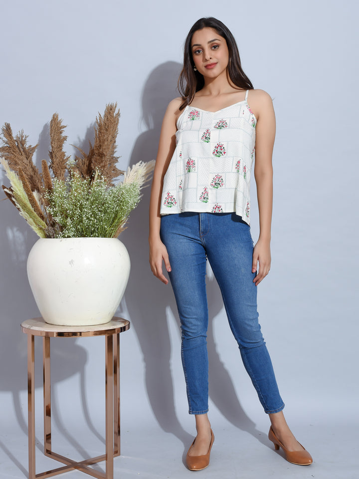Rayon Strappy Top 2