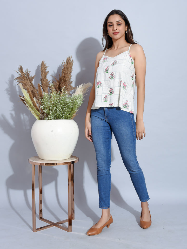Rayon Strappy Top 3