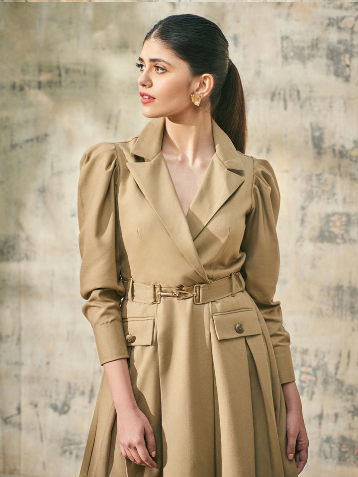 English Trench Dress 2